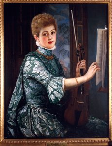"Violinisten", 1886
