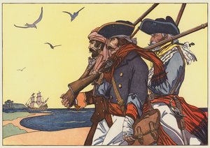 Pirater på ön Tortuga