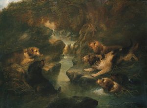Utterjakt, 1867 av George Armfield