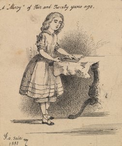 En fröken för fem och tjugo år sedan av George Augustus Sala