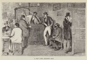 En drinkbar i New York av George Augustus Sala