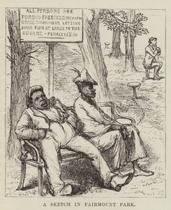 En skiss i Fairmount Park av George Augustus Sala
