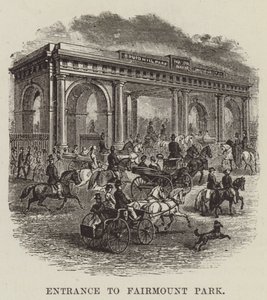 Ingång till Fairmount Park av George Augustus Sala