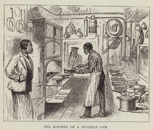 Köket i en Pullman-bil av George Augustus Sala