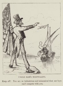 Uncle Sams gästfrihet av George Augustus Sala