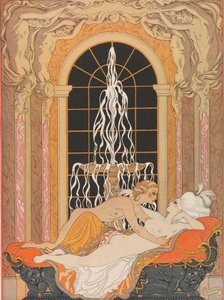 Illustration till epistolärromanen Dangerous Liaisons Dangerous Liaisons, 1934.