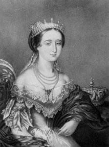 Eugenie de Montijo, kejsarinna gemål av Frankrike c1853-1857, 1910.
