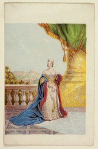 Hennes Majestät drottning Victoria, även kallad ”De la Rue-drottningen”