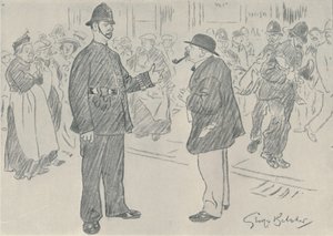 Polisen och folket, 1920 av George Belcher