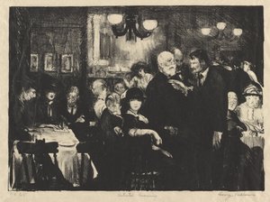 Konstnärskväll av George Bellows