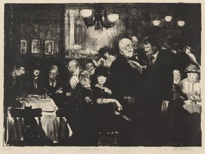 Konstnärskväll av George Bellows