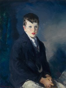 Pojken i den blå kappan av George Bellows