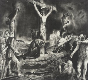 Kristi korsfästelse av George Bellows