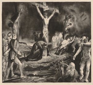Kristi korsfästelse av George Bellows