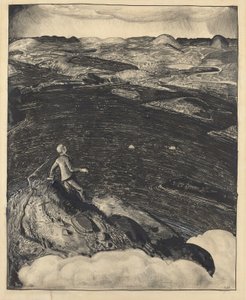 Dancing Town (The Top of the World) av George Bellows