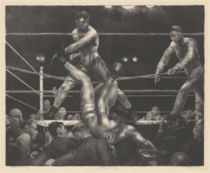 Dempsey och Firpo av George Bellows
