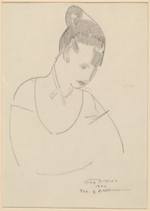 Elsie Speicher [verso] av George Bellows