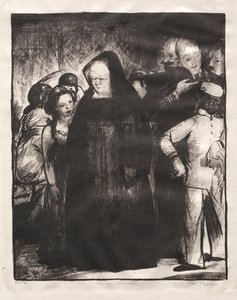 I en hiss av George Bellows