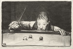 Inomhusidrottare av George Bellows