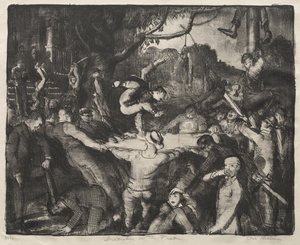 Invigning i studentföreningen av George Bellows