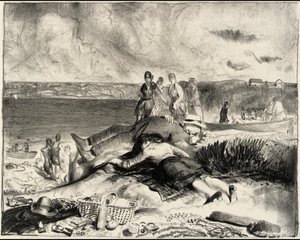 Havets ben av George Bellows