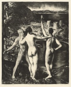 Lychnis och hennes söner av George Bellows