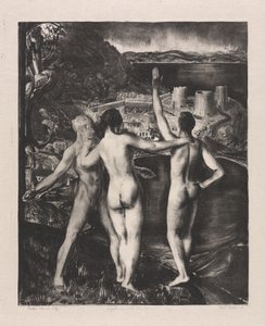 Lychnis och hennes söner av George Bellows