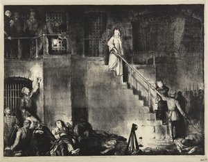 Mordet på Edith Cavell av George Bellows