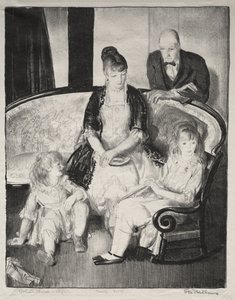 Min familj, den andra stenen av George Bellows