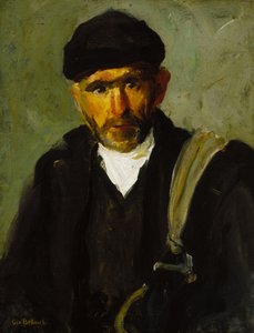 Gammal fiskare av George Bellows