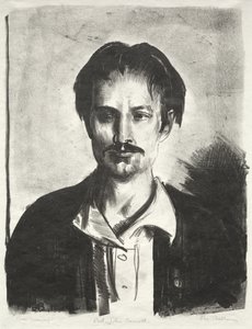 Porträtt av John Carroll av George Bellows