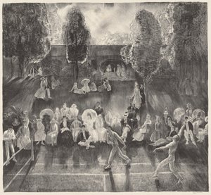 Tennis av George Bellows
