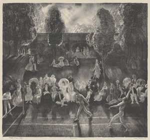 Tennis av George Bellows