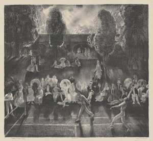 Tennis av George Bellows