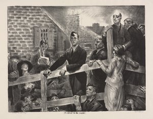 Vädjan till folket av George Bellows