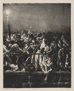Folkmassan av George Bellows