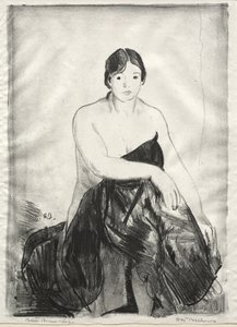 Modellen, den andra stenen av George Bellows