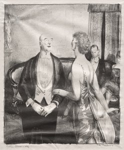 Salongskritikern av George Bellows