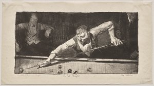 Biljardspelaren av George Bellows