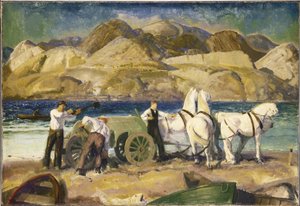 Sandvagnen av George Bellows