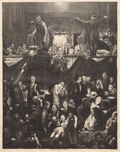 Sågspånsstigen av George Bellows
