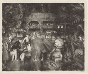 Turneringen av George Bellows
