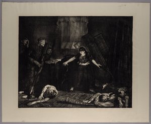 Krigsserie: Det sista offret av George Bellows