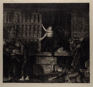 Krigsserien:  De värdelösas återkomst av George Bellows