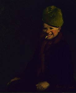 Nyårsskyttet, 1917. av George Benjamin Luks