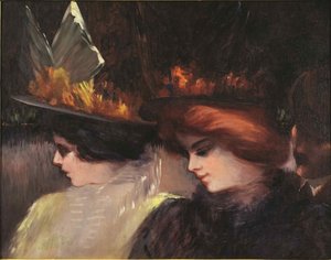 Gatubild, ca. 1900.