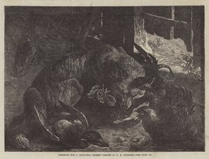 Fodra för en julmiddag av George Bouverie Goddard