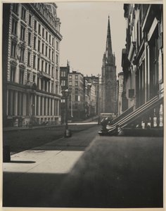 Wall Street, Manhattan (silvergelatintryck)