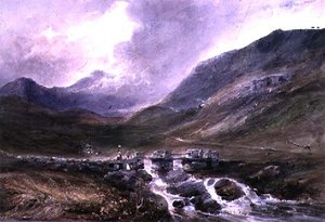 Walesisk bergsscen