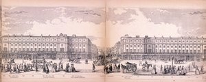 Panorama över London, 1849 av George C Leighton
